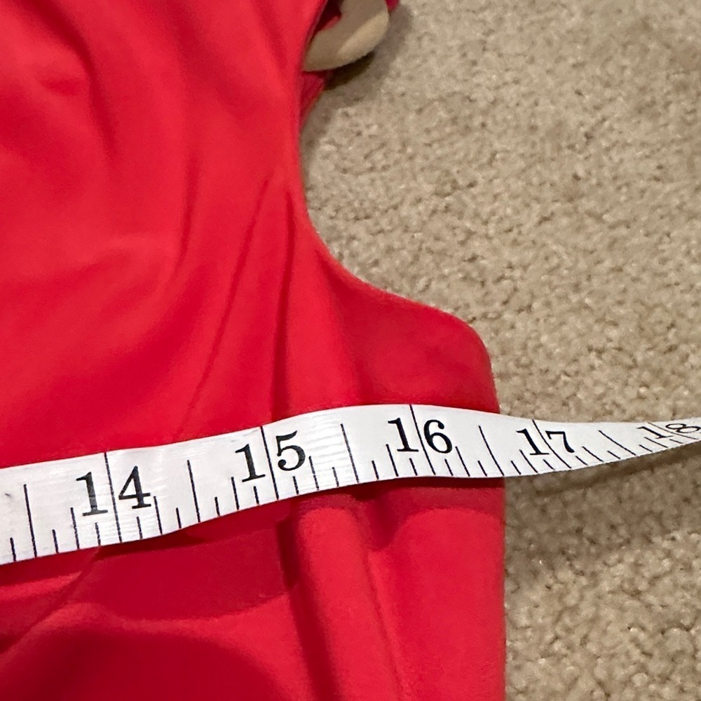 Ralph Lauren Scarlet Draped Midi Dress​​​ - Picture 6 of 8